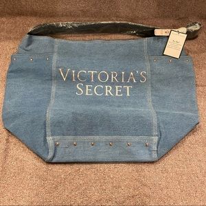 Victoria’s Secret denim bag - Brand new with tags